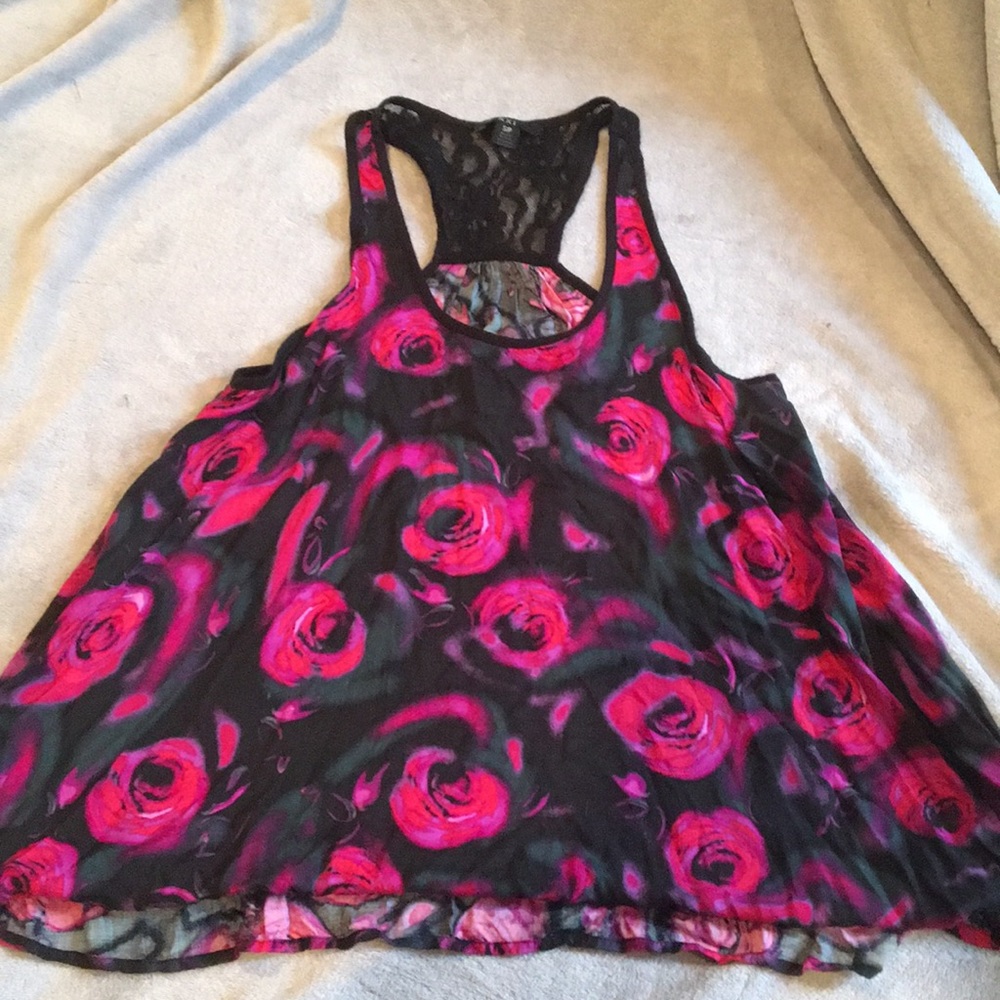 Floral tank top